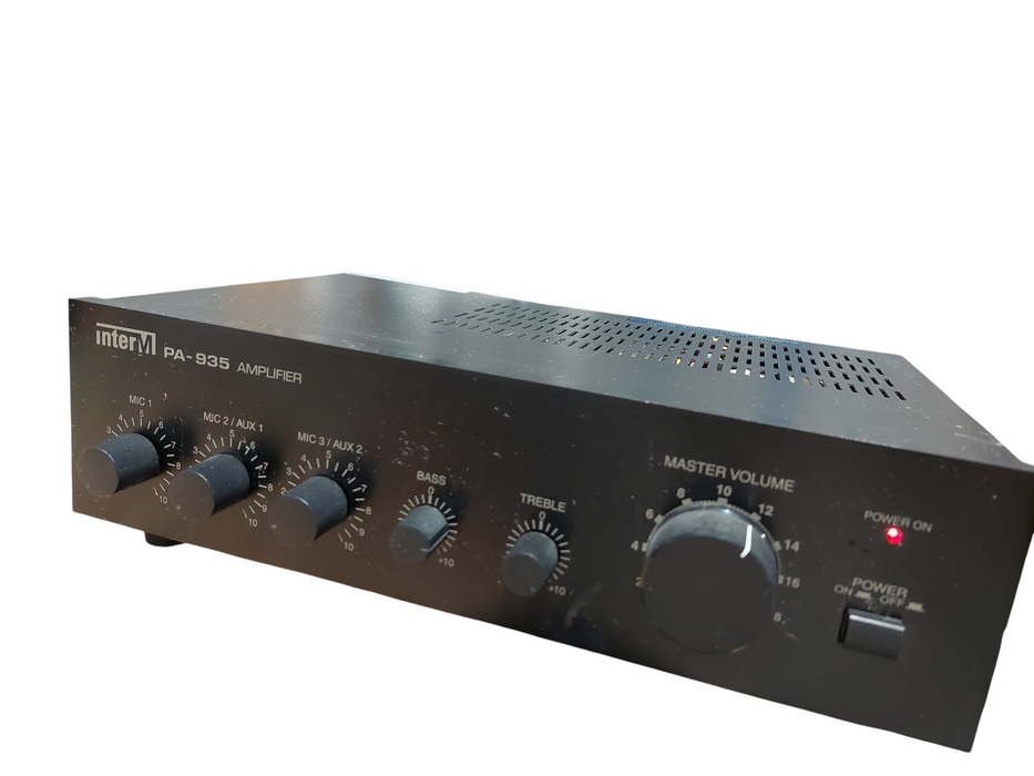 Inter M PA-935 Amplifier Black