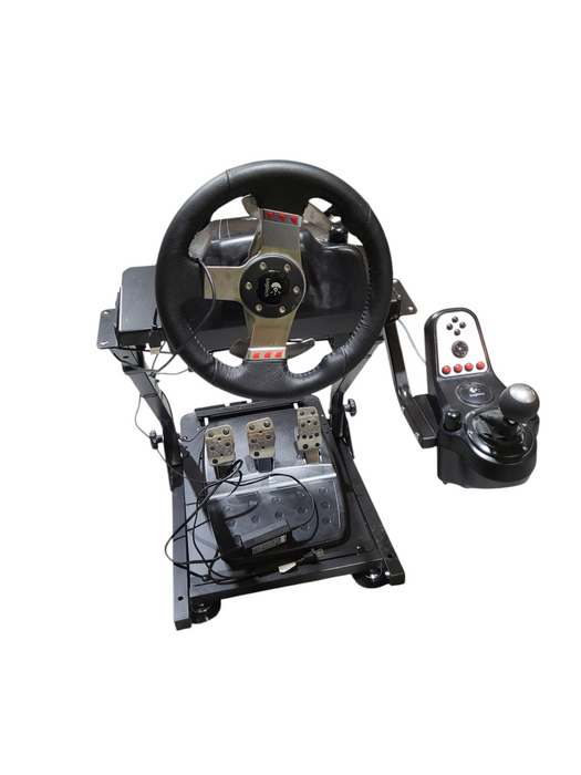 Logitech G27 Racing Wheel + Eaton Fuller Shifter + Stand – Complete Setup