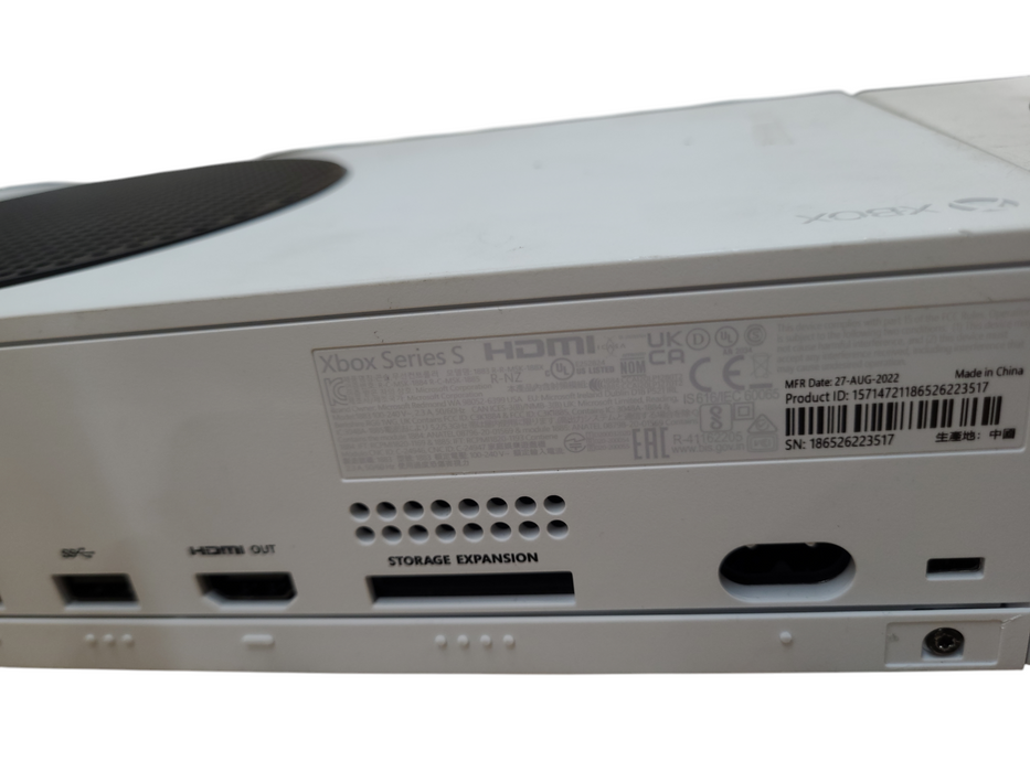 Lot 2x Microsoft Xbox Series S White Console