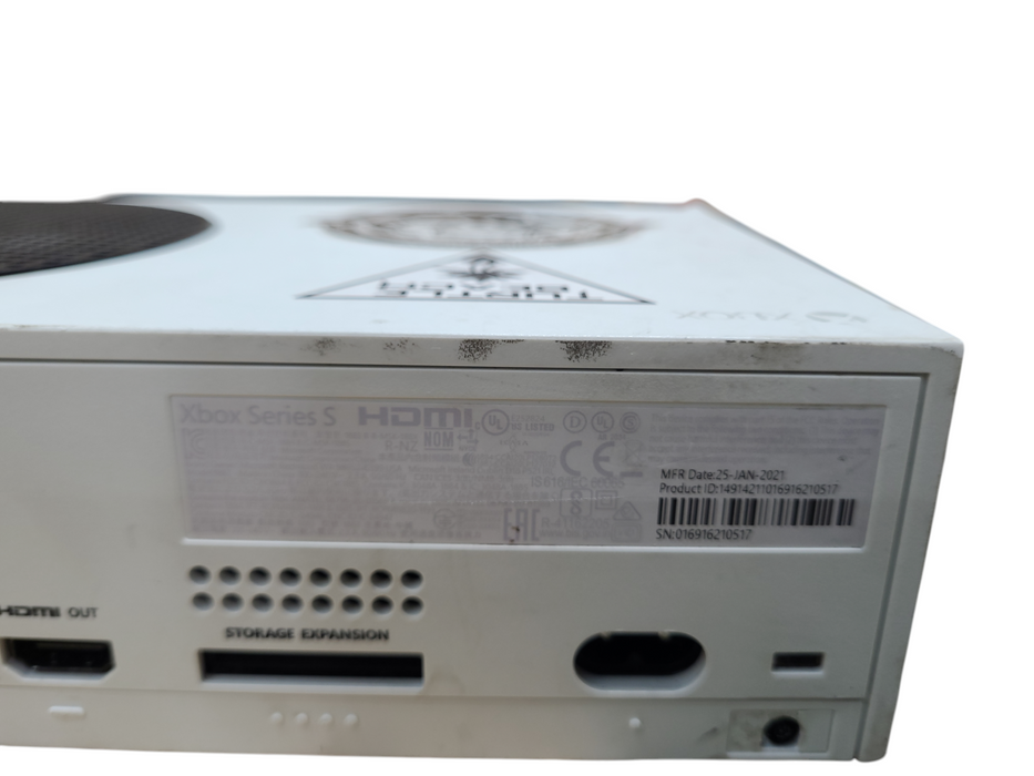 Lot 2x Microsoft Xbox Series S White Console