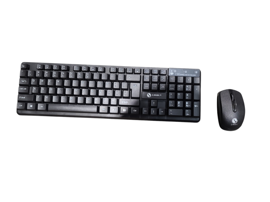 Lot 8x LY-W200 Wireless 2.4ghz Mouse & Keyboard