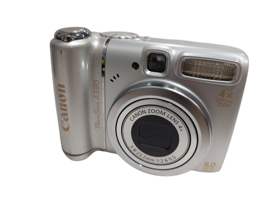 Canon PowerShot Camera A580 8.0 MP 4x Zoom Lens