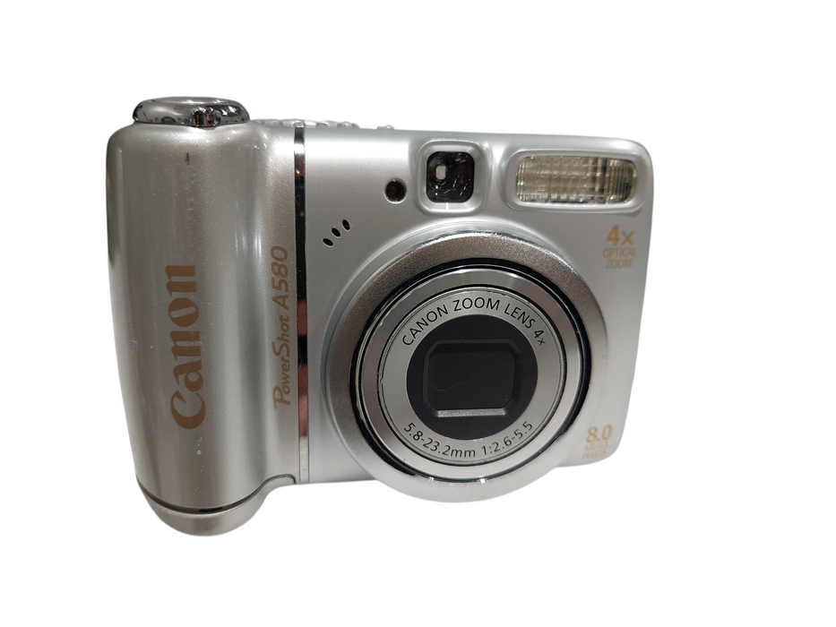 Canon PowerShot Camera A580 8.0 MP 4x Zoom Lens