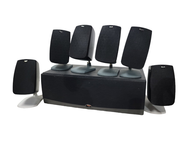 set of 1x Klipsch IV RC52 Center Speaker and 6 x Klipsch Quintet Speakers