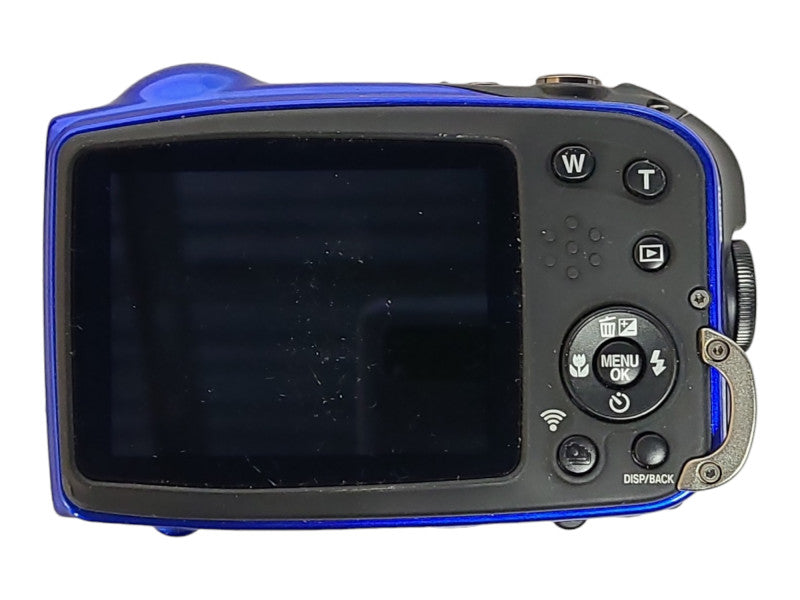 Fujifilm FinePix XP80 16.4MP Digital Camera, Blue w/ Battery & 8GB SD Card