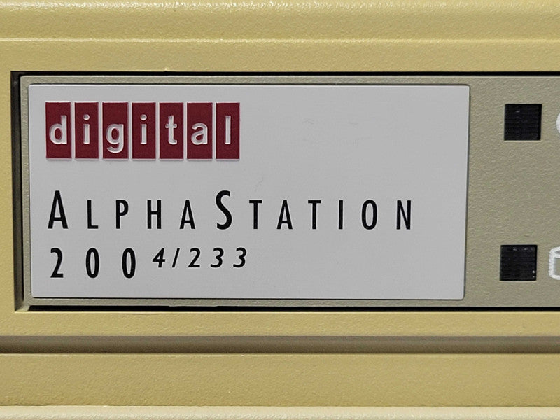 Digital AlphaStation 200 4/233 Computer Model PB42A-AA, No HDD _