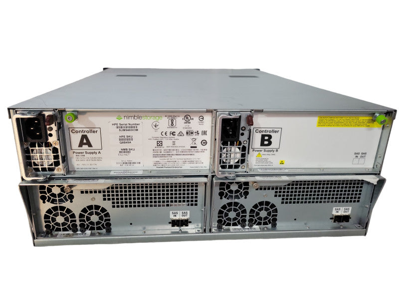 Nimble Storage HPE Q8B49A-24LFF ES2-H42T 4U Storage Hybrid Expansion Shelf - Q8B49A-24LFF !