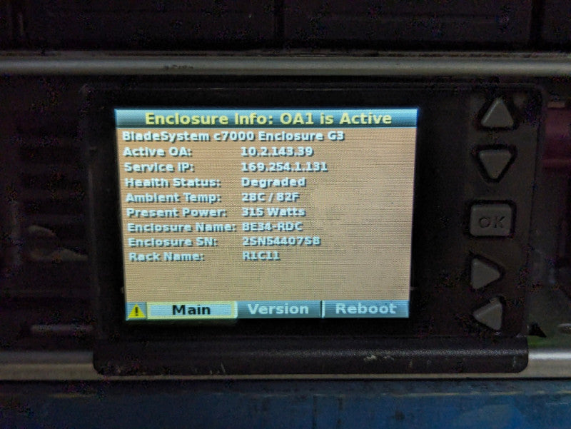 HP BladeSystem c7000 Enclosure G3