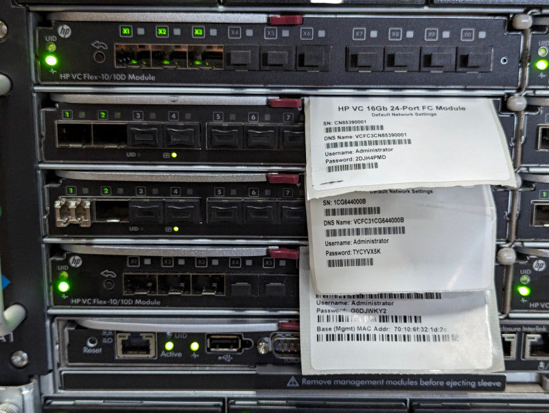 HP BladeSystem c7000 Enclosure G3