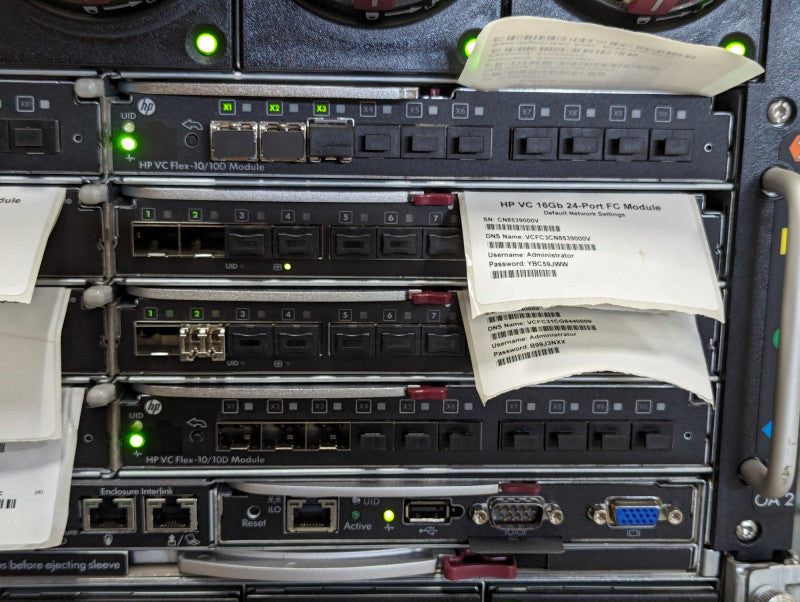 HP BladeSystem c7000 Enclosure G3