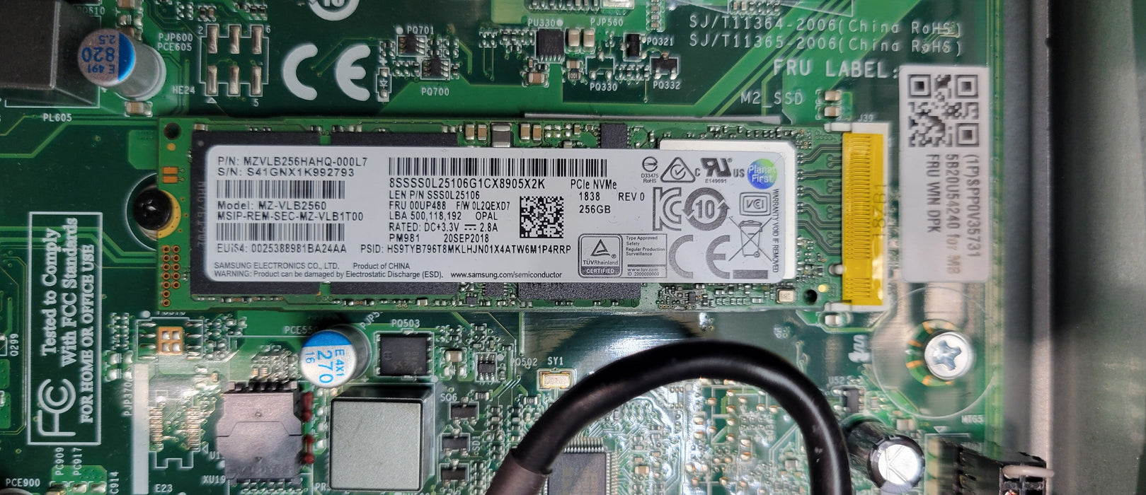 Lenovo IdeaCentre 3 w/ Ryzen 3 3250U, 8GB RAM, 256GB NVME, AC Adapter