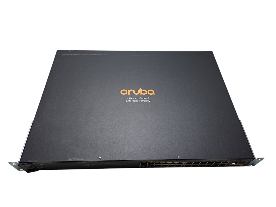 Aruba 2530-24G PoE+ 24-Port Gigabit PoE Ethernet Switch J9773A w/ Rackmount