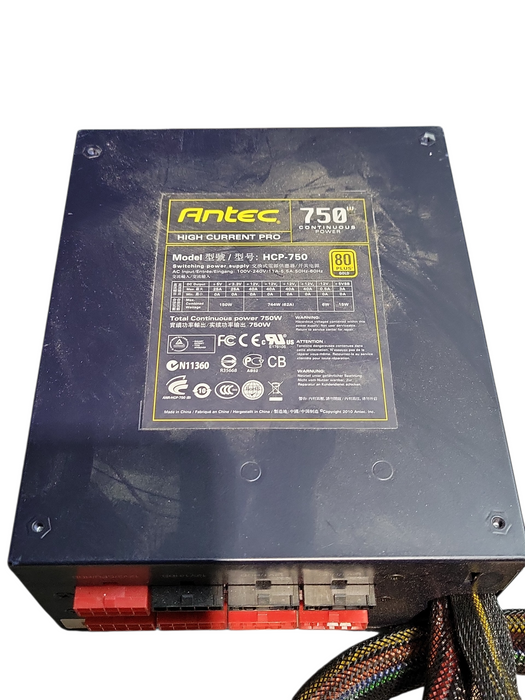 Antec HCP750 750W 80PLUS Gold Semi-Modular Power Supply