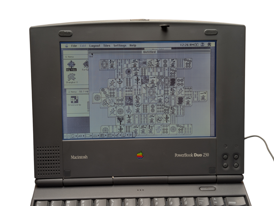Apple Macintosh PowerBook Duo 230 M7777 Vintage Laptop Please READ