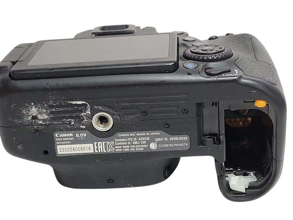 Canon EOS DS126591 Digital camera body only, READ