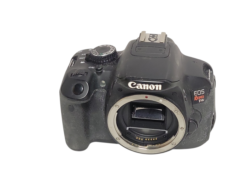 Canon EOS Rebel T4i digital camera body only, READ