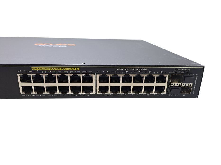 Aruba 2530-24G PoE+ J9773A | 24-Port Gigabit PoE+ Ethernet Switch
