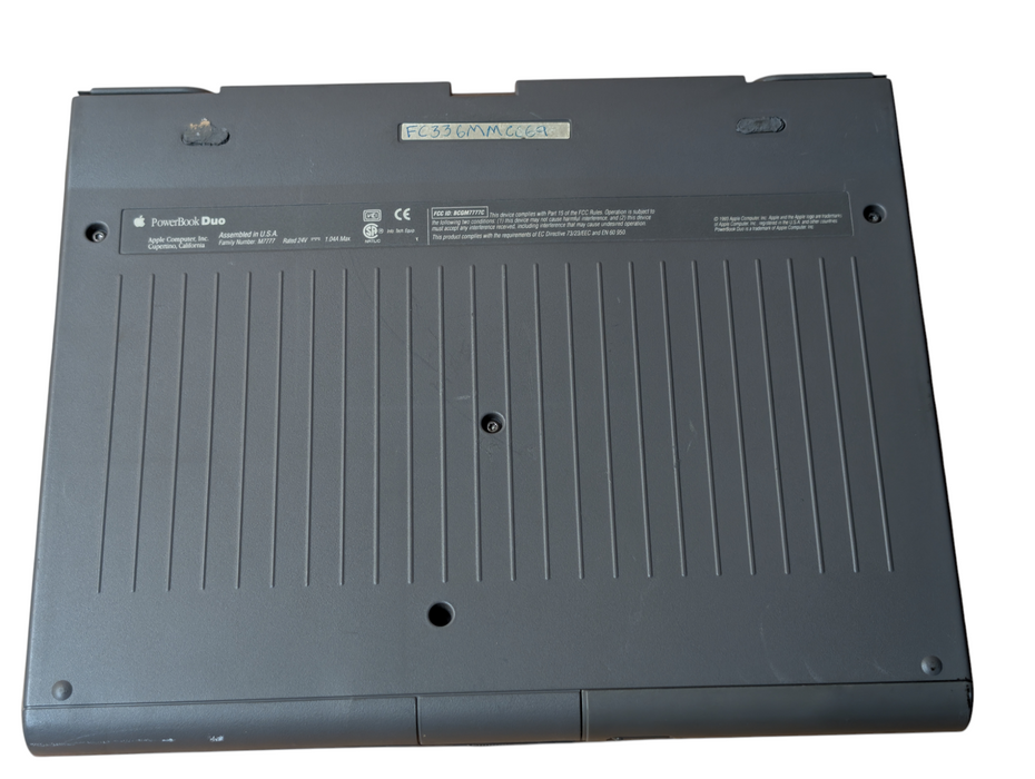 Apple PowerBook Duo 250 M777 Vintage Laptop