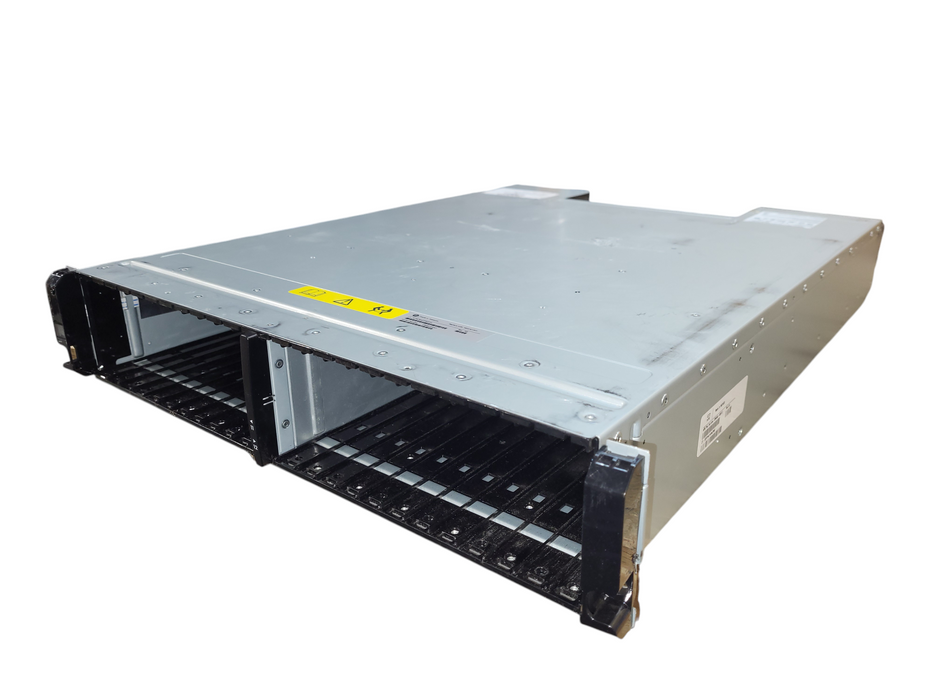 HP M6710 QR490-63012 SAN Storage Array w/ 2x QR491-04400 HPE 3Par SAS I/O Module