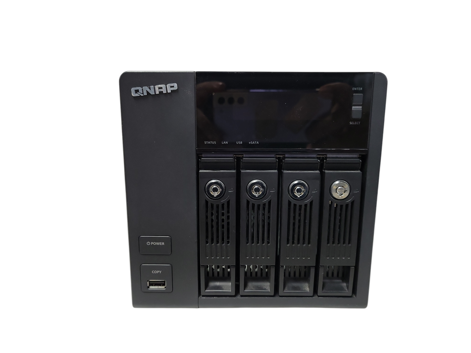 QNAP TS-439 Pro II+ Nas Server 4-Bay READ