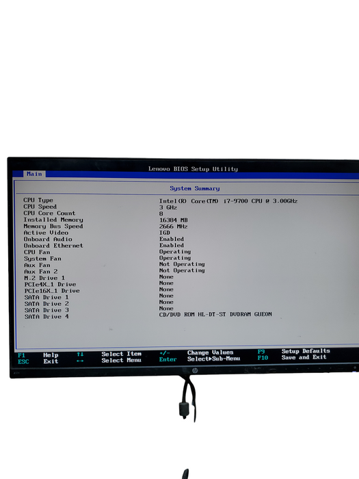 Lenovo ThinkStation P330 Tower i7-9700 @3.0GHz 16GB RAM NO-HDD/SSD