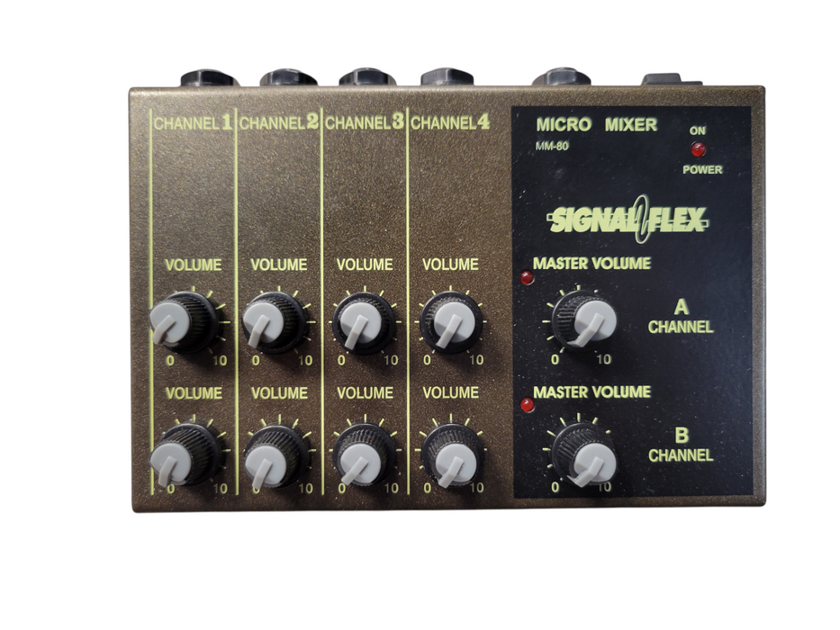 SIGNAL FLEX MM80 STEREO MIXER