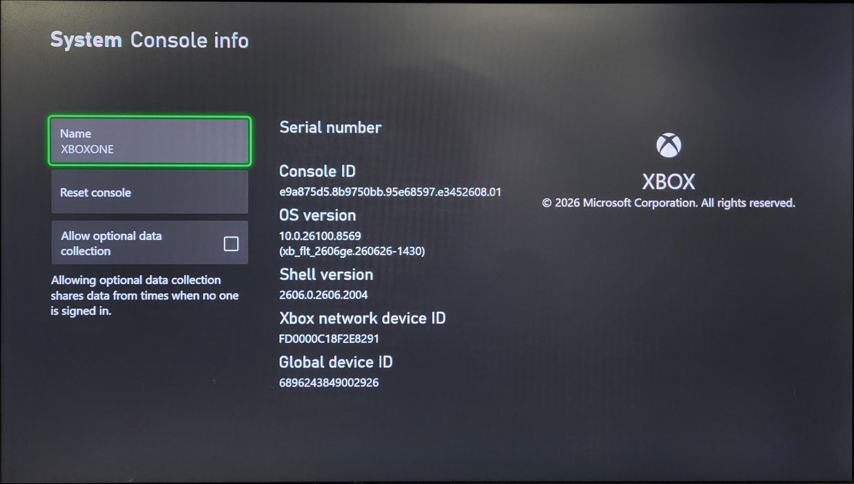 Microsoft Xbox One S 1TB White Disc Console Only, System 1681