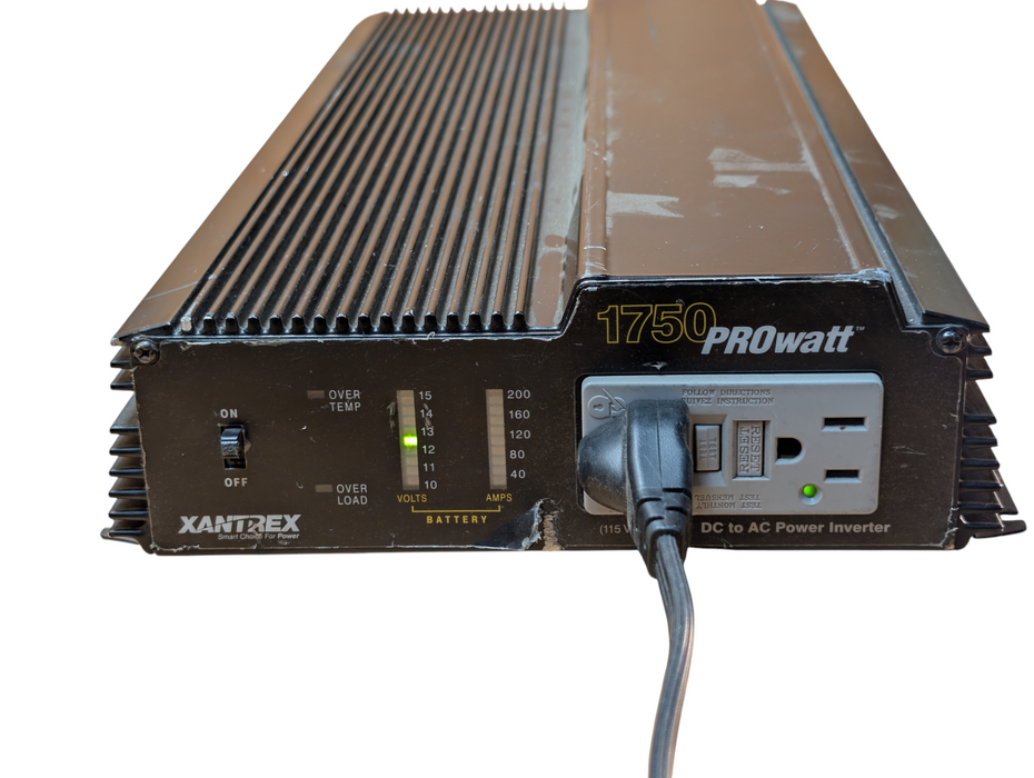 XABTREX 1750 PROwatt Power Inverter 12VDC to 115VAC 1750W