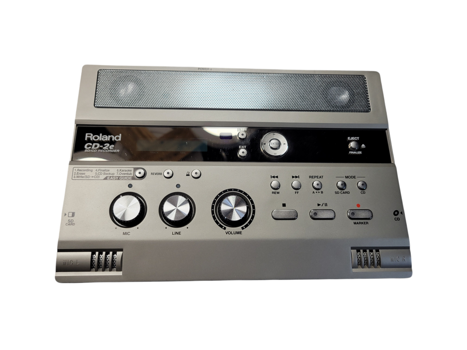 Roland CD-2E Digital Recording SD / CD Recorder + 512MB SD Card
