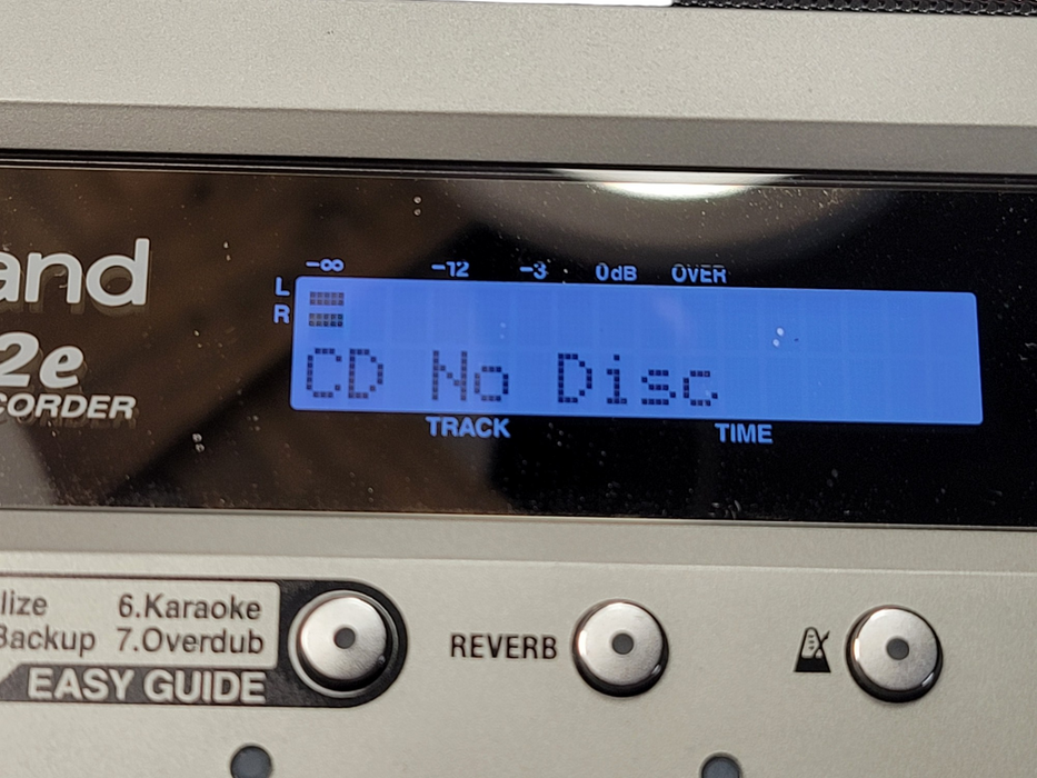 Roland CD-2E Digital Recording SD / CD Recorder + 512MB SD Card