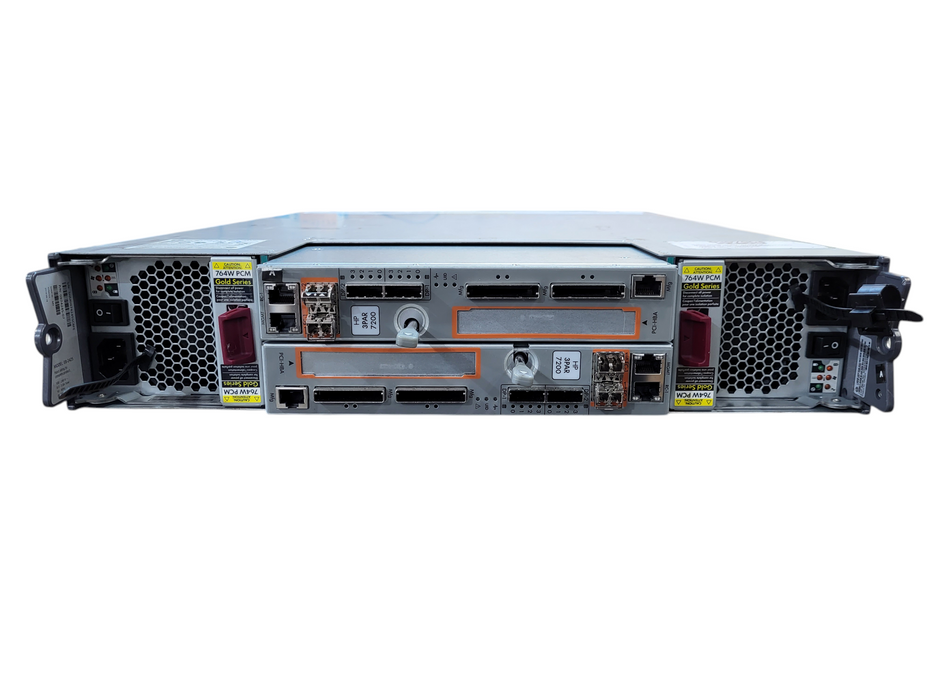 HP M6710 QR490-63012 SAN Storage Array w/ 2x 3PAR 7200 QR482-63001 Controller