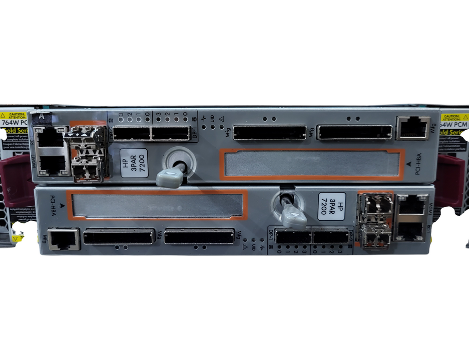 HP M6710 QR490-63012 SAN Storage Array w/ 2x 3PAR 7200 QR482-63001 Controller