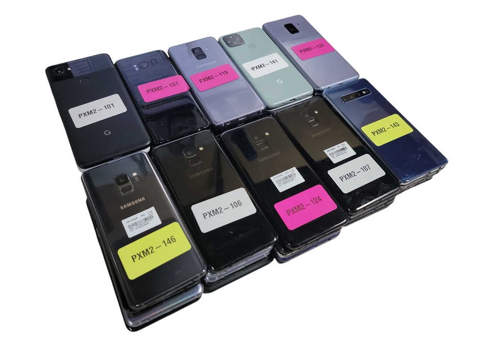 Lot of 50x Android Phones [Google / Samsung / Huawei | B Condition][PXM2-3]