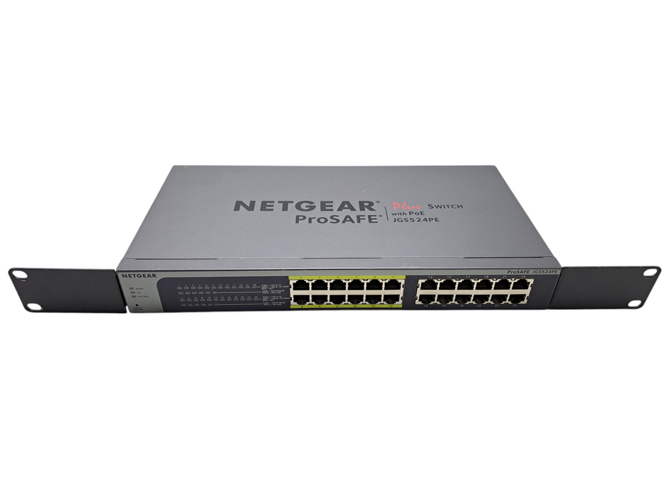NETGEAR ProSAFE JGS524PE | 24-Port Gigabit Switch w/ 12-Port PoE (100W)