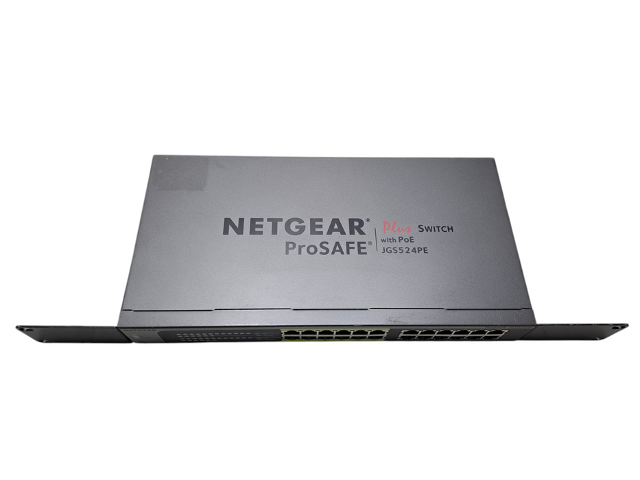 NETGEAR ProSAFE JGS524PE | 24-Port Gigabit Switch w/ 12-Port PoE (100W)
