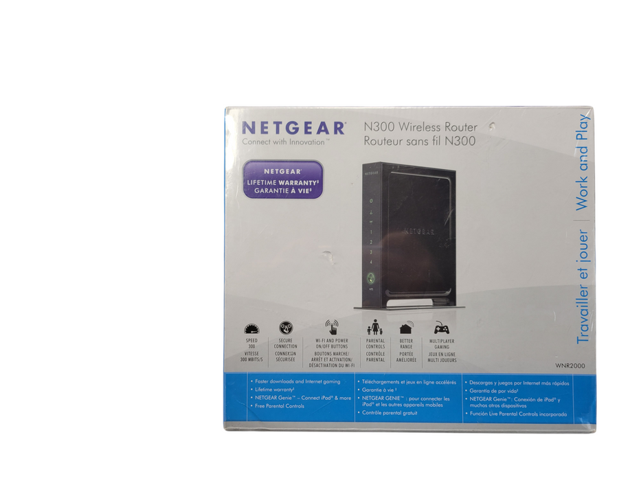 NETGEAR N300 - Wireless Router WNR2000