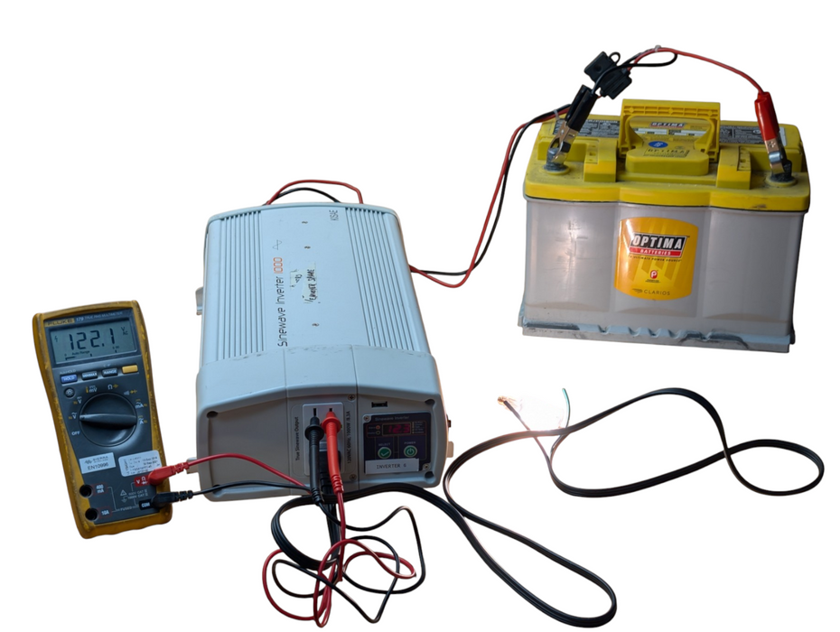 KISAE Sinewave Inverter 1000 SWXFR1219 12VDC 120VAC Power Inverter 1000W