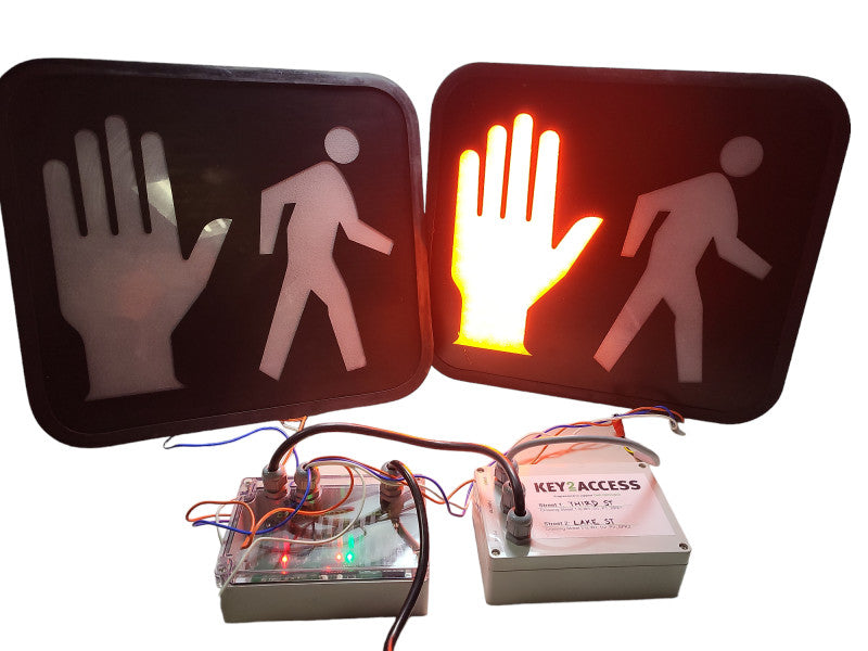 LEOTEK LED PEDESTRIAN CROSSWALK SIGNAL $