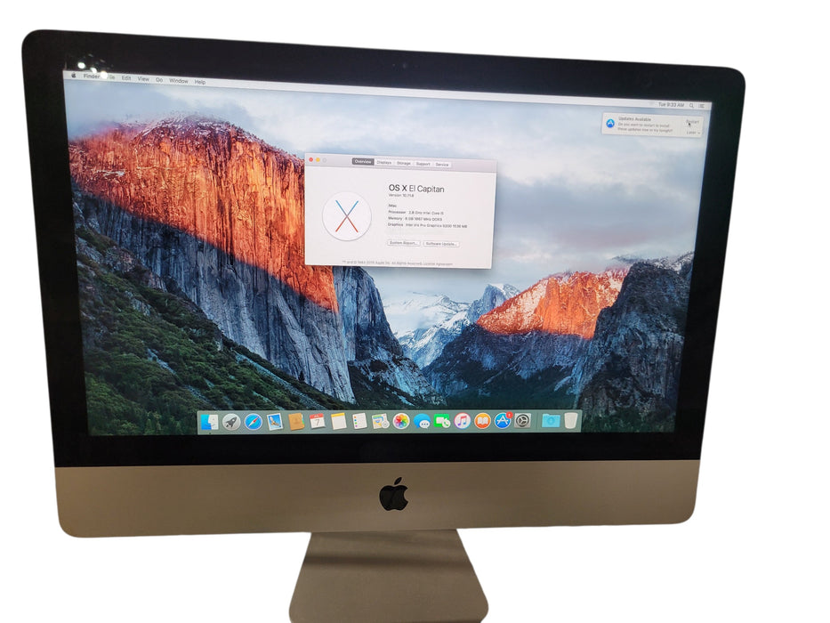 Apple iMac 21.5" Late 2015 A1418 2.8GHz Intel Core i5 8GB DDR3 1TB HDD
