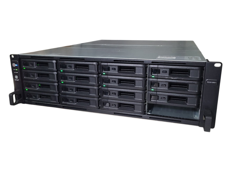 Synology Rackstation RS2818RP+ 16 Bay NAS w/ 4GB RAM & 12x 10TB HDDs