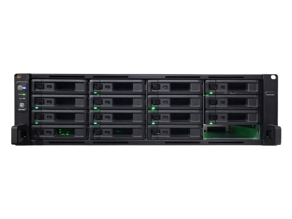 Synology Rackstation RS2818RP+ 16 Bay NAS w/ 4GB RAM & 12x 10TB HDDs
