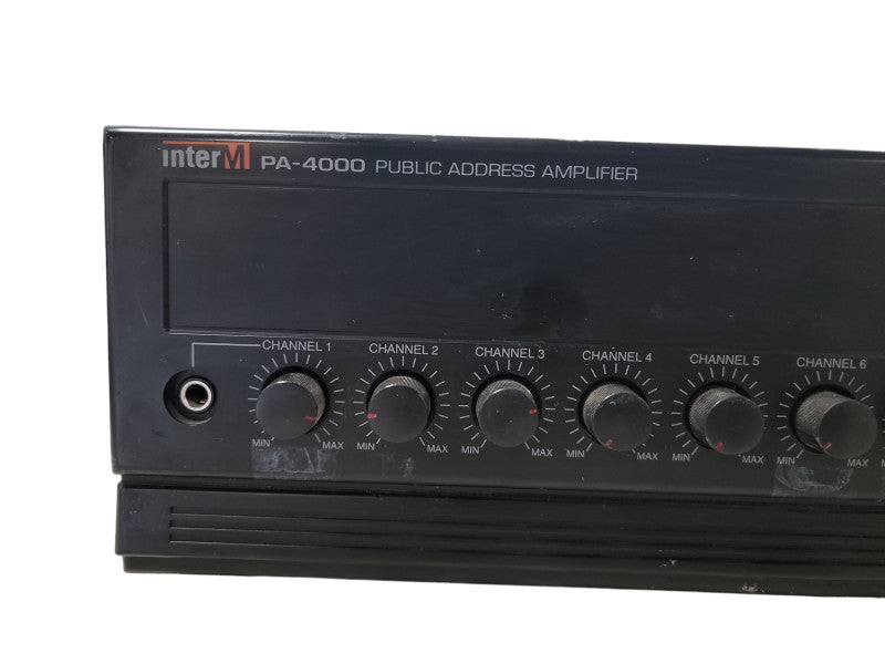 InterM PA4000 6ch 120W Public Address Amplifier