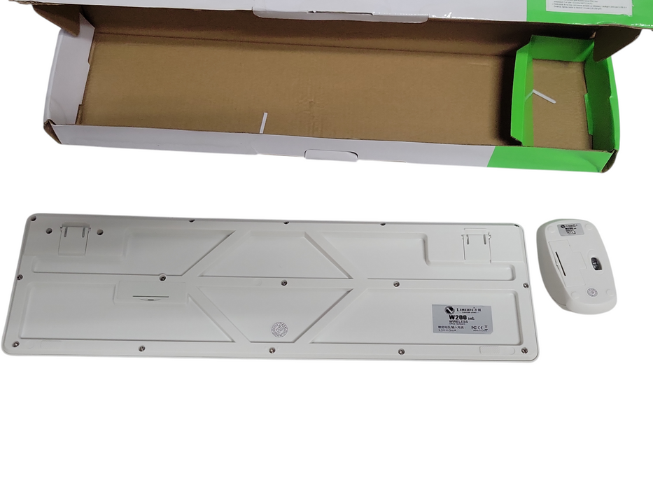 Open-Box W200 2.4GHz Wireless Office keyboard and mouse, READ