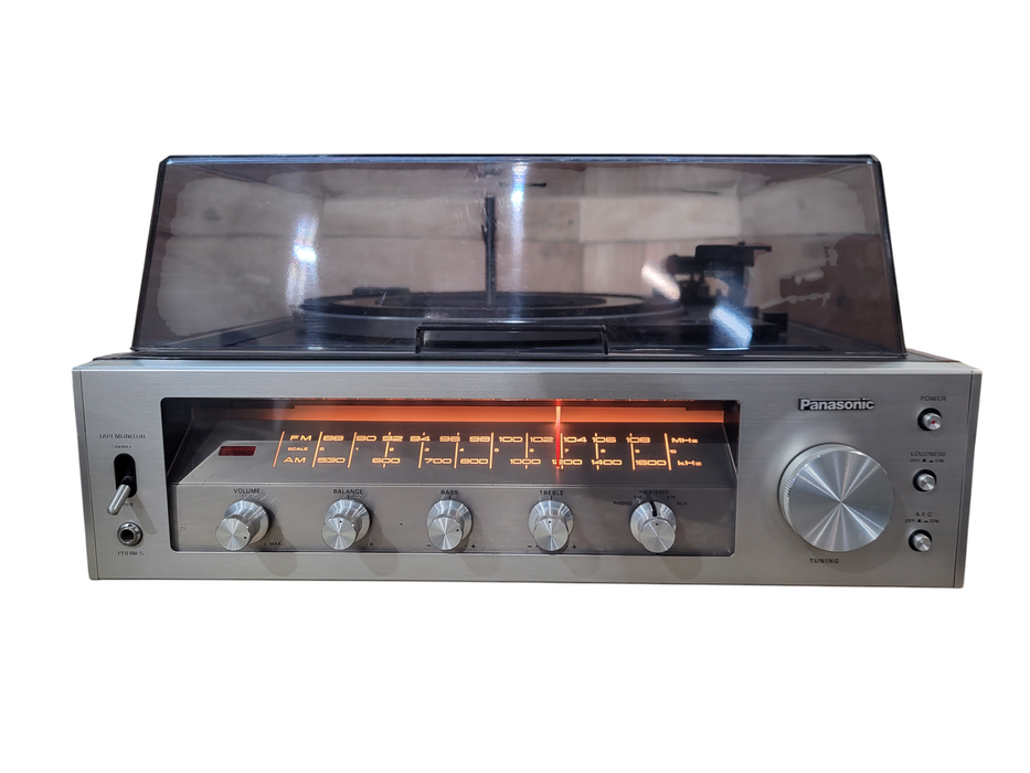 Vintage 1970s Panasonic SE-2300 Model 300 FM/AM Stereo Turntable