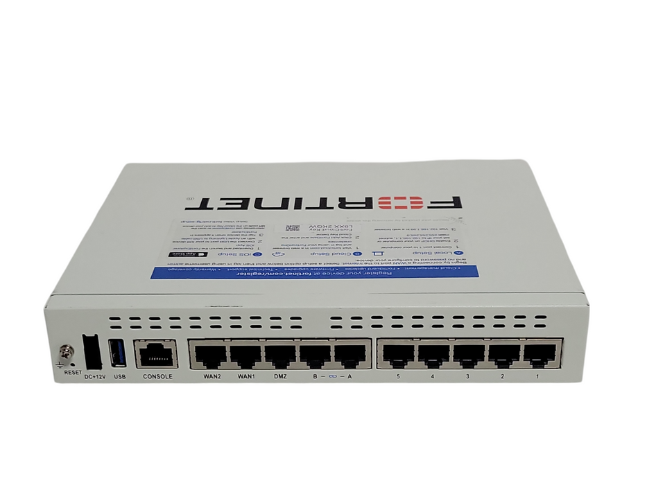 Fortinet FG-60F FortiGate Network Security-Firewall Appliance, READ