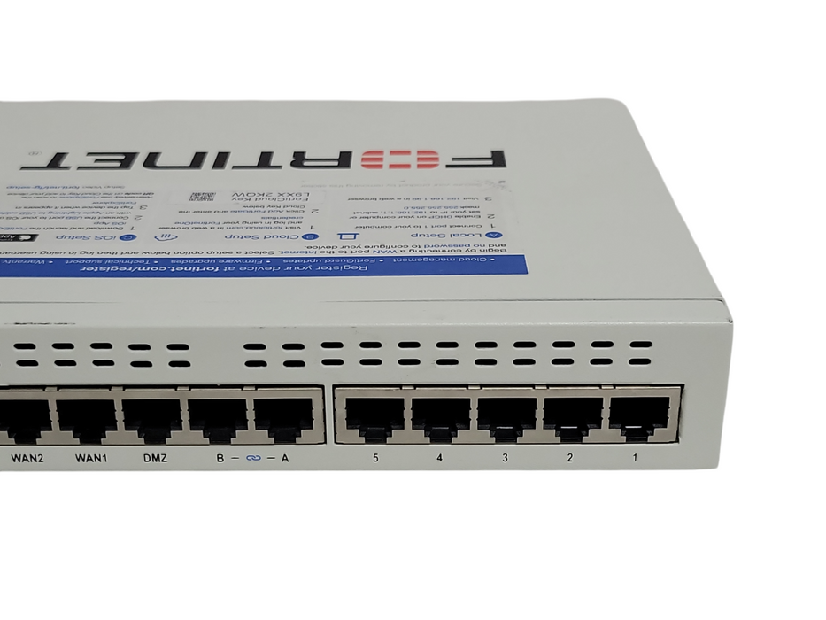 Fortinet FG-60F FortiGate Network Security-Firewall Appliance, READ