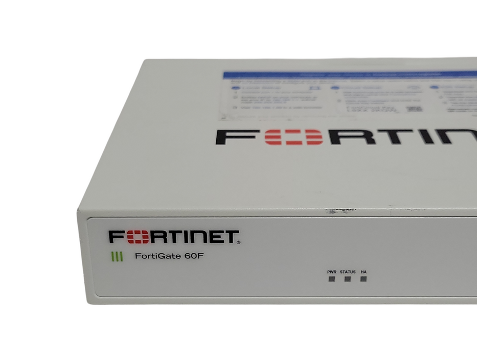 Fortinet FG-60F FortiGate Network Security-Firewall Appliance, READ