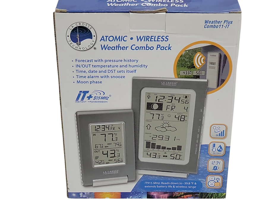 Open-Box Atomic wireless weather combo pack weather plus combo11-IT