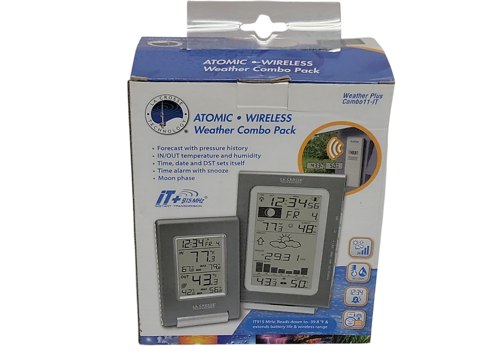 Open-Box Atomic wireless weather combo pack weather plus combo11-IT