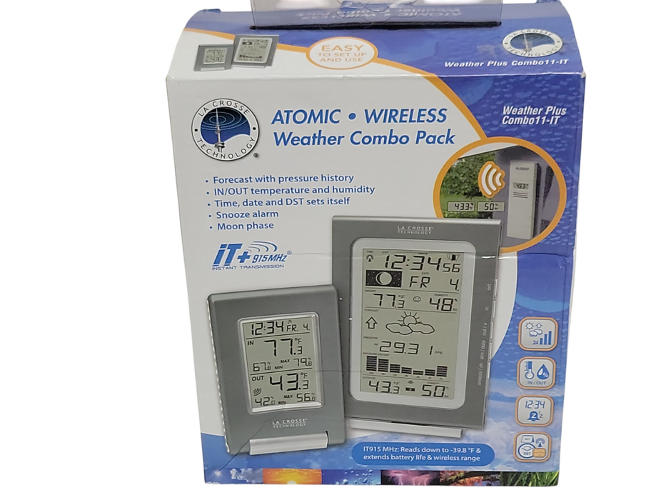 Open-Box Atomic wireless weather combo pack weather plus combo11-IT